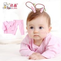 达晶 新生儿衣服和尚服纯棉0-3月宝宝儿童内衣裤婴儿衣服内衣套装
