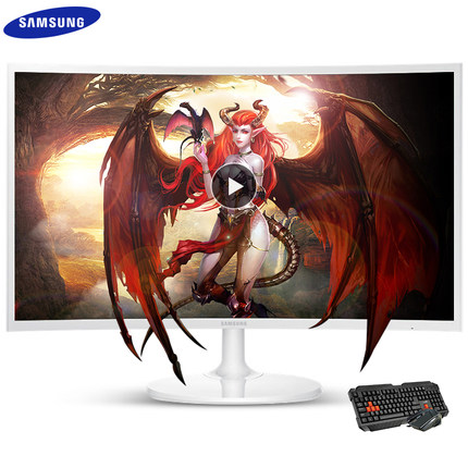 Samsung三星 C27F391FH曲面屏27寸高清屏幕液晶电脑显示器PS4超24