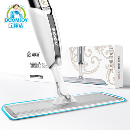 宝家洁 喷水拖把喷雾平板拖把懒人家用实木地板专用大号拖布免手洗