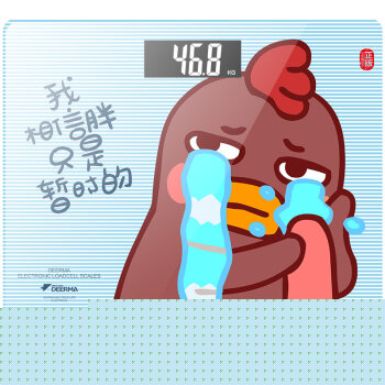 Deerma德尔玛 EA10C 电子秤 体重称 人体秤 正版 小幺鸡 卡通电子秤