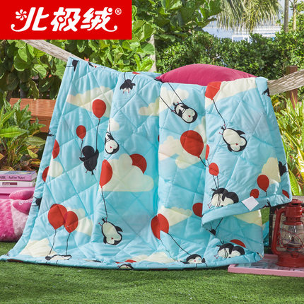 北极绒 空调被夏凉被芯特价薄被夏季可水洗单人夏被夏天双人薄被子