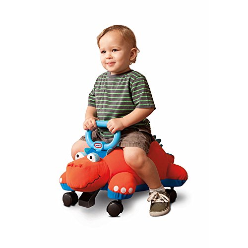 Little Tikes 小泰克 童车助步轮滑 恐龙跑跑车 橙色