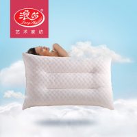 浪莎 泰国进口乳胶枕头 酒店枕头枕芯天然乳胶颗粒填充柔软按摩枕
