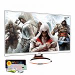 HKC惠科 P320 Plus 32英寸电脑显示器IPS高清显示不闪液晶屏游戏网吧