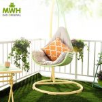 MWH曼好家 成人吊椅吊篮阳台户外懒人鸟巢吊床室内庭院摇蓝秋千 5色可选