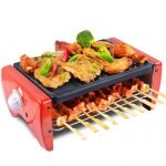 Techwood GR-108电烤炉无烟烧烤炉家用电烤盘韩式铁板烧烤肉机锅烤鱼烤串