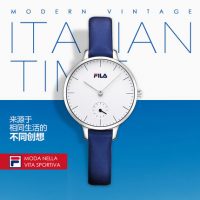 FILA斐乐 女表手表女皮带石英表防水简约女士手表时尚 FLL38-720 三色可选