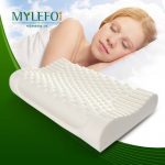 福满园 泰国乳胶枕头护颈枕保健枕记忆枕芯进口天然橡胶枕颈椎枕夏