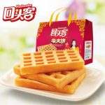 回头客 原味华夫饼800g蛋糕小点心 营养早餐面包食品零食西式糕点整箱