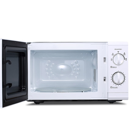 Sanyo三洋 EM-687MS1 机械转盘旋钮式20升家用微波炉 白色