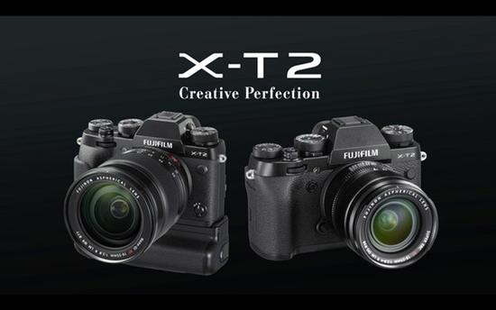 新品预订Fujifilm富士 X-T2 微型单电相机 复古无反旗舰 325点自动对焦新神器 富士XT2
