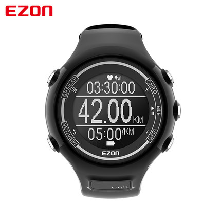 EZON宜准 E1户外智能跑步表运动男GPS心率多功能防水超薄电子手表