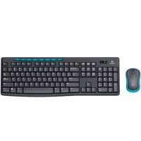 Logitech罗技 MK275无线键盘鼠标套装 防水家用薄款键鼠套装配k270+m185