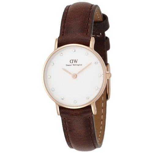 Daniel Wellington 丹尼尔·惠灵顿 Classy系列 时尚女士手表 腕表 牛皮表带 26mm表盘 0903DW(瑞典品牌)
