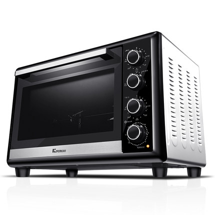 科荣 KR38BC1电烤箱 家用烘焙多功能38升大容量独立控温烤箱 带烤叉