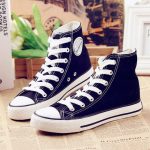 Warrior回力 女式高帮帆布鞋 夏季学院风学生板鞋 韩版百搭运动休闲鞋 2色可选