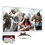 HKC惠科 P320Plus 32英寸电脑显示器IPS高清显示不闪液晶屏游戏网吧用