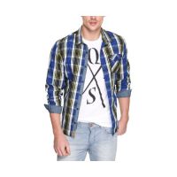 S.Oliver 男式 休闲格子衬衣长袖衬衫 40.402.21.5302 德国品牌 进口直采