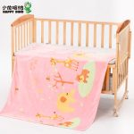 HAPPY DINO小龙哈彼 婴儿毛毯四季空调毯法兰绒毯子卡通盖毯宝宝午睡毯儿童毯LMT300