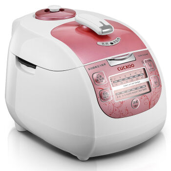 CUCKOO福库 CCRP-G1021MP高压电饭煲 智能预约电饭锅 粉色5L 麦饭石型内胆