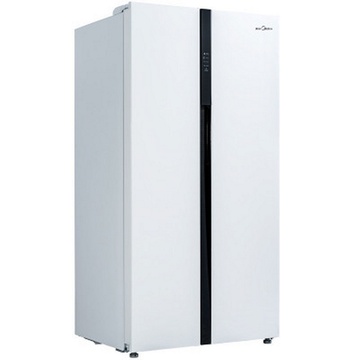 Midea美的 BCD-530WKM 530升风冷无霜 对开门冰箱(映月白)