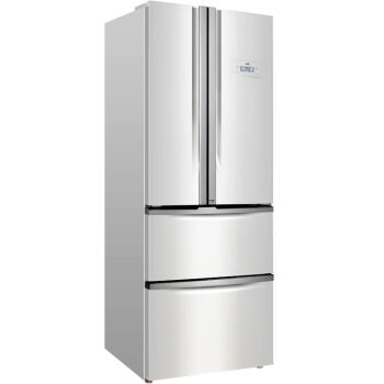 MeiLing美菱 BCD-350WT 350升 法式多门冰箱 风冷无霜 (微珠光白)