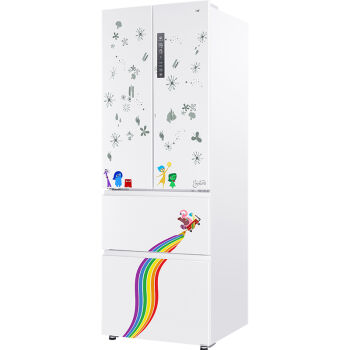 Haier海尔 BCD-312WDHA(DZ) 312升风冷无霜杀菌多门冰箱 迪士尼缤纷世界