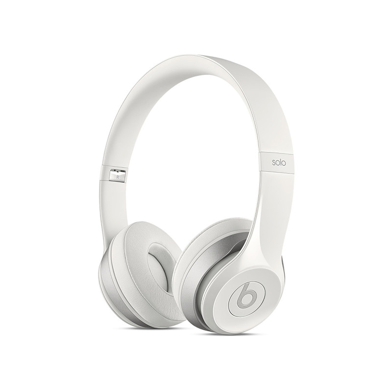 beats by dr. dre独奏者第二代头戴式贴耳耳机 白色Solo2white