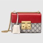 GUCCI 古驰 Padlock女士方形单肩包 409487 多色可选 K055G 8424