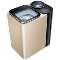 Haier海尔 FMS100-B261U1(金) 10公斤免清洗变频全自动洗衣机 分区洗护 直驱变频 子母机