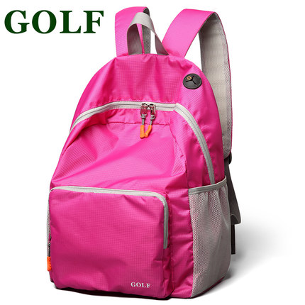 美国品牌GOLF高尔夫 双肩包女男背包 防水超轻便携带旅行包户外包折叠包