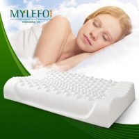 福满园 泰国乳胶枕头 护颈枕 按摩保健枕 进口天然橡胶枕 颈椎枕 乳胶枕 6款可选