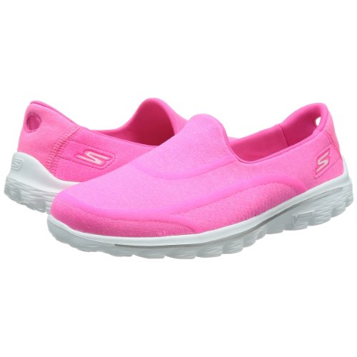Skechers 斯凯奇 GO WALK2 SUPER SOCK系列 女 轻质舒适一体式休闲健步鞋 13947