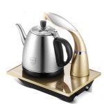 HYUNDAI现代 QC-CSH102 自动上水电热水壶1L 304不锈钢抽水烧水壶 2色可选