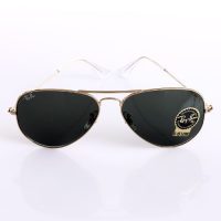 Ray-Ban雷朋 基础功能款太阳镜 RB3025 L0205 58(金色镜架 灰绿色G15舒适片)