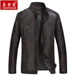 喜登霸 2016新款春秋季中年男薄款夹克外套中老年男装爸爸装上衣 5色可选