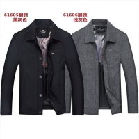 俞兆林 商务休闲纯色爸爸装秋装外套 中老年人男士夹克衫上装衣服 多款可选