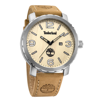 TIMBERLAND添柏岚 TBL.14399XSBN/12潮流大表盘男表 美式复古男士手表