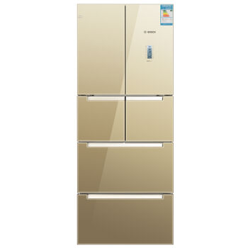 BOSCH博世 BCD-396W(KMF40S65TI) 396升 变频混冷无霜 多门冰箱 零度保鲜 旋转制冰盒(流沙金)