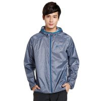 Jack Wolfskin 狼爪 男款透气防风夹克5008361 蓝灰色
