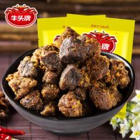 牛头牌 香辣/五香牛肉粒100g*2包 贵州特产颗粒牛肉干休闲零食小吃