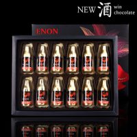 enon怡浓 纯可可脂酒心巧克力礼盒装 生日礼物喜糖散装零食 120g