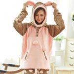 夏莉莎 情侣睡衣秋冬季珊瑚绒长袖家居服女士加厚法兰绒可爱卡通套装 8款可选