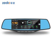 zedo掌道 D930行车记录仪7英寸智能后视镜带云电子狗高清夜视蓝牙双镜头