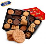 Mcvities麦维他 家庭盒装巧克力曲奇饼干950g 什锦分享礼盒英国原装进口零食