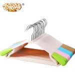 百易特 肩无痕衣架加厚成人防滑衣架塑料挂衣架家用衣柜衣服架衣挂20只 多款可选