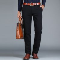 Afs Jeep战地吉普 男装秋冬新款纯棉休闲裤男商务长裤子宽松男裤 2色可选