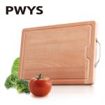 品味元素 德国进口榉木砧板实木粘板耐用家用长方形圆形案板切菜板 多款可选