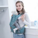 抱抱龙 前抱式婴儿背带腰凳夏季透气宝宝坐凳腰登单凳四季多功能小孩抱带 多色可选