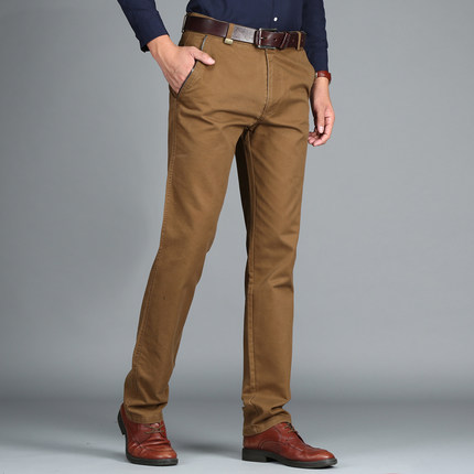 Afs Jeep战地吉普 男士直筒商务休闲裤 宽松运动男裤户外长裤子